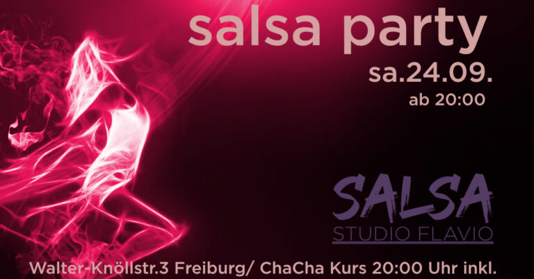 Read more about the article salsa party freiburg by flavio