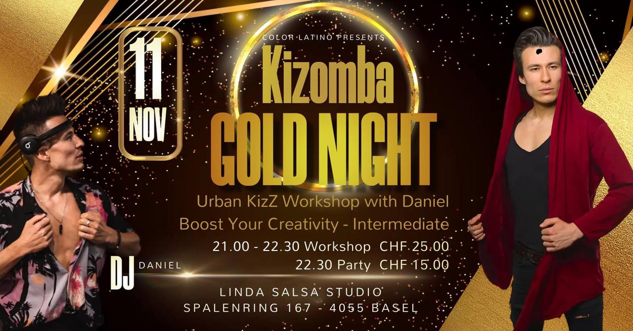 You are currently viewing Kizomba Gold Night Basel