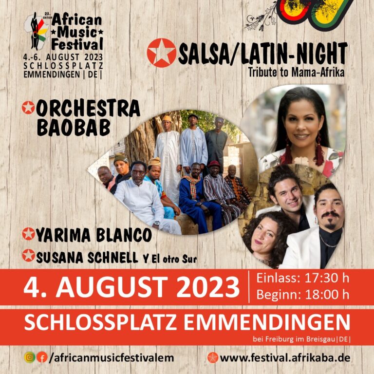 Read more about the article Mit regiosalsa Freikarten für das African Music Festival gewinnen!